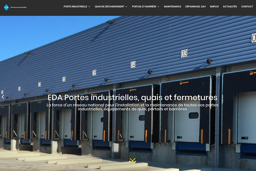 <span>/ Refonte du site eda-fermetures.com </span><br><h6>Webdesign</h6>