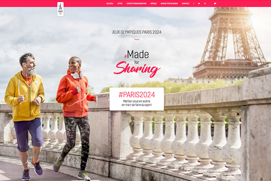 <span>/ Création d'un site html/css pour les resaux sociaux autour des JO de Paris 2024</span><br><h6>Webdesign</h6>